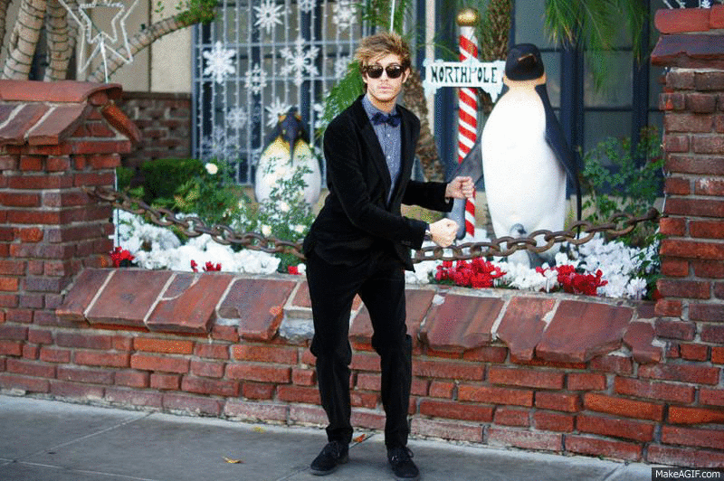 Films en series Gifs Suits jongens in pak 