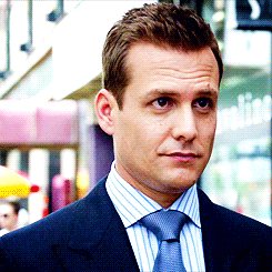 Suits GIF. Films en series Gifs Suits Glimlach Harvey specter 