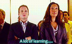 Suits GIF. Films en series Gifs Suits Kat makes 