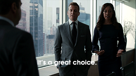 Films en series Gifs Suits geen donna paulsen bondedtogether 