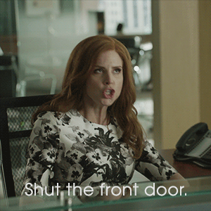 Suits GIF. Films en series Gifs Suits Usa network 