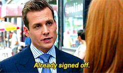 Suits GIF. Films en series Gifs Suits Usa network 