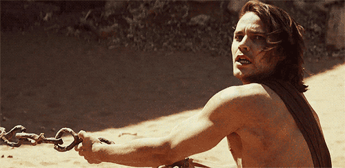 Taylor Kitsch GIF. Gifs Filmsterren Taylor kitsch John carter 