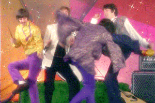 Artiesten The beatles Gifs glimlach lachend George Harrison 