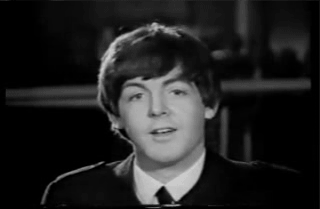 Grappig Interview Artiesten Schattig The beatles Gifs glimlach Paul McCartney john lennon Ringo St 