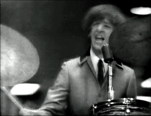 Muziek Artiesten The beatles Gifs zwart en wit Paul McCartney 