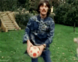 The Beatles GIF. Artiesten The beatles Gifs George harrison 