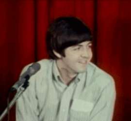 The Beatles GIF. Artiesten The beatles Gifs Helpen 