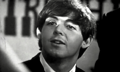 Artiesten The beatles Gifs wenk Paul McCartney 