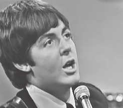 The Beatles GIF. Artiesten The beatles Gifs Paul mccartney 