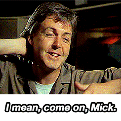 The Beatles GIF. Muziek Artiesten The beatles Gifs Wijnoogst Band Zwart en wit Paul mccartney John lennon George ha 