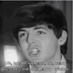 The Beatles GIF. Artiesten The beatles Gifs Wenk Paul mccartney 
