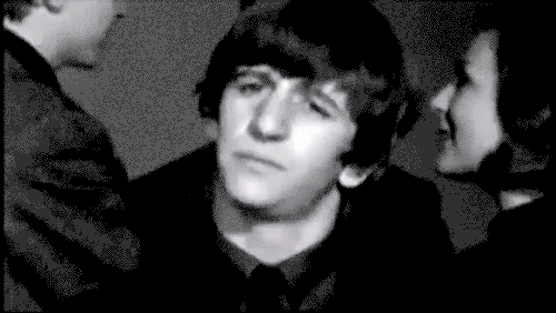 Artiesten The beatles Gifs retro zwart en wit 1960 Paul McCartney 1968 macca 