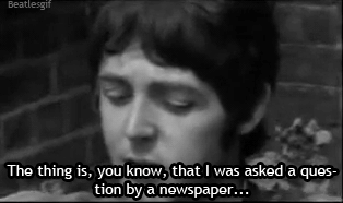 Artiesten The beatles Gifs Paul McCartney 