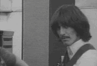 The Beatles GIF. Artiesten The beatles Gifs George harrison Ringo starr 