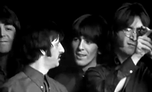 Artiesten The beatles Gifs George Harrison Indi&euml; het leven van de materi&euml;le wereld 