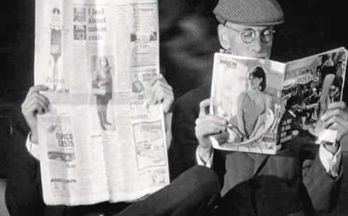 Artiesten Film The beatles Gifs wijnoogst klassiek zwart en wit Paul McCartney john lennon 6 