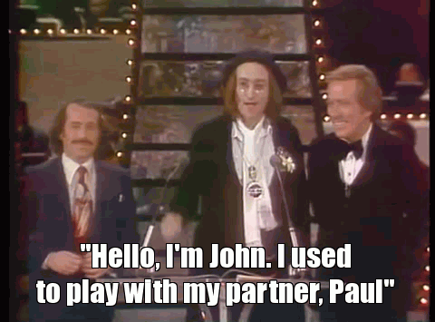 Grappig Liefde Artiesten The beatles Gifs George Harrison 