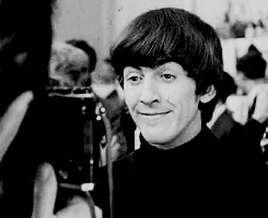 The Beatles GIF. Grappig Liefde Artiesten The beatles Gifs George harrison 