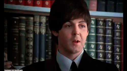 Artiesten The beatles Gifs wenk Paul McCartney 