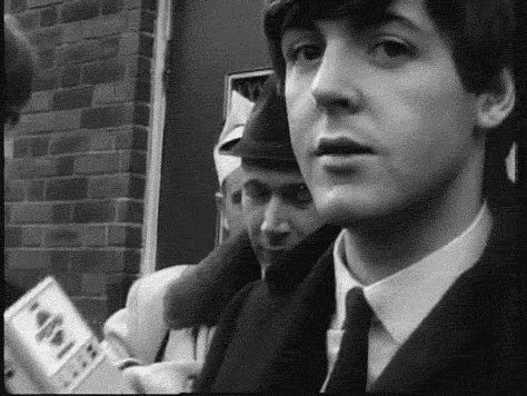 Artiesten The beatles Gifs glimlach lachend George Harrison 