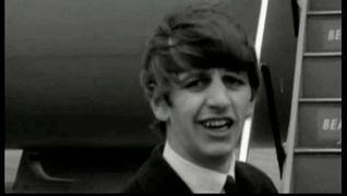 Muziek Artiesten George The beatles Gifs wijnoogst oud zwart en wit Paul McCartney john lennon ri 