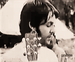 The Beatles GIF. Grappig Liefde Artiesten The beatles Gifs George harrison 