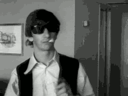 The Beatles GIF. Artiesten The beatles Gifs Gtfo George harrison 