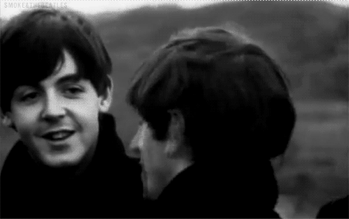 Grappig Interview Artiesten Schattig The beatles Gifs glimlach Paul McCartney john lennon Ringo St 