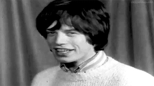 The Rolling Stones GIF. Artiesten Gifs The rolling stones Fandom Mick jagger Wenkbrauw 