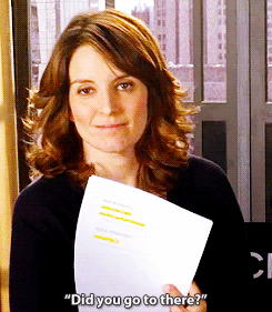 Tina Fey GIF. Gifs Filmsterren Tina fey Reactie Niet cool Dit is niet cool Zijn niet cool 