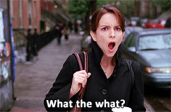 Tina Fey GIF. Gifs Filmsterren Tina fey Reactie Niet cool Dit is niet cool Zijn niet cool 