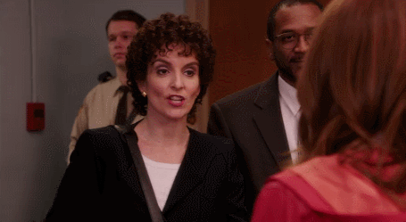Tina Fey GIF. Film Mean girls Gifs Filmsterren Tina fey Onhandig Lindsay lohan 