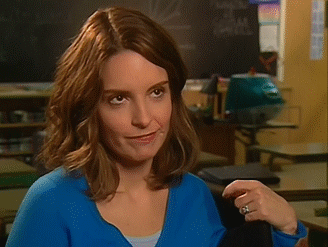 Tina Fey GIF. Gifs Filmsterren Tina fey Snack Koekje 30 rock Liz citroen 