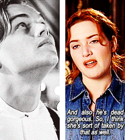 Titanic GIF. Liefde Film Films en series Titanic Jack Rose Kus Gifs 