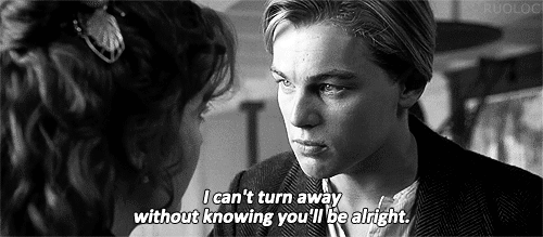 Bioscoop Films en series Titanic Leonardo dicaprio Kus Gifs Filmsterren james cameron 