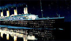 Titanic GIF. Films en series Titanic Gifs 