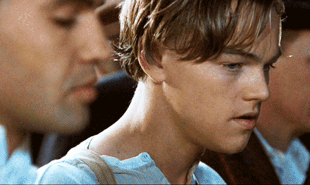 Bioscoop Films en series Titanic Leonardo dicaprio Kus Gifs Filmsterren james cameron 