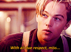 Leonardo Dicaprio GIF. Bioscoop Films en series Titanic Leonardo dicaprio Kus Gifs Filmsterren 