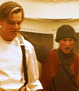 Titanic GIF. Dansen Liefde Films en series Titanic Leonardo dicaprio Gifs Filmsterren Lachend Glimlachen 