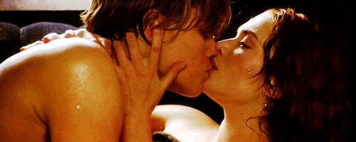 Films en series Titanic flirten Leonardo dicaprio Gifs Filmsterren trekken 