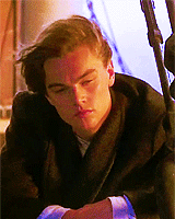 Leonardo Dicaprio GIF. Films en series Titanic Flirten Leonardo dicaprio Gifs Filmsterren Trekken 