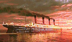 Titanic GIF. Bioscoop Films en series Titanic Gifs James cameron 