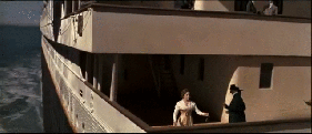 Titanic GIF. Bioscoop Films en series Titanic Leonardo dicaprio Gifs Filmsterren Photoset 