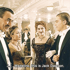 Titanic GIF. Model Films en series Titanic Leonardo dicaprio Gifs Filmsterren Tekening Naakt 