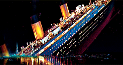 Titanic GIF. Bioscoop Films en series Titanic Leonardo dicaprio Gifs Filmsterren 13 
