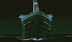 Titanic GIF. Bioscoop Films en series Titanic Zoenen Gifs James cameron 