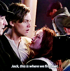 Titanic GIF. Bioscoop Films en series Titanic Leonardo dicaprio Gifs Filmsterren James cameron 