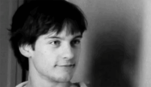Tobey Maguire GIF. Gifs Filmsterren Tobey maguire 