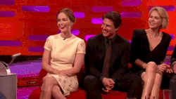 Tom Cruise GIF. Gifs Filmsterren Tom cruise Reacties Lachend Lach 